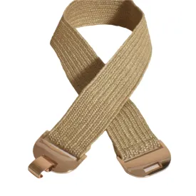 Adorne Metal Clasp Front Stretch Belt
