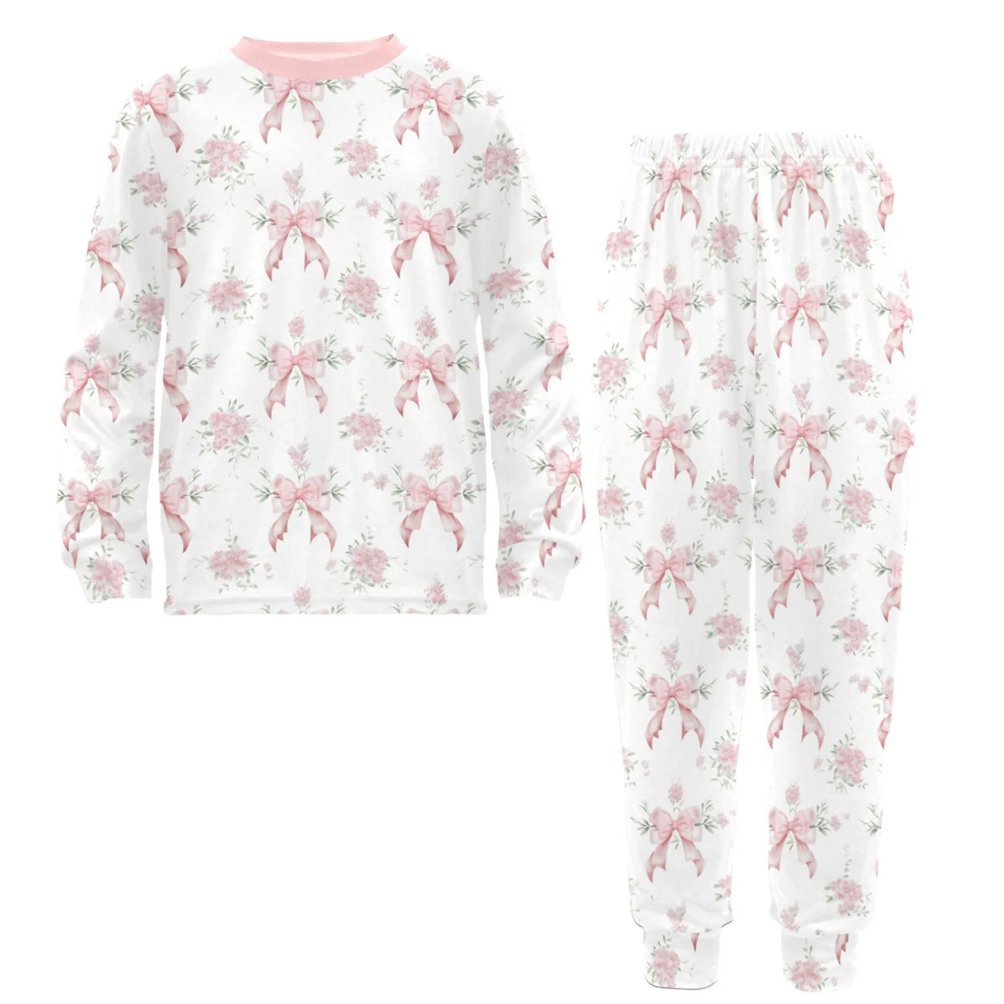 Bella Pink | Pajama Set for Girls  | Cozy & Comfortable Sleepwear for Kids