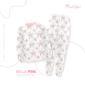 Bella Pink | Pajama Set for Girls  | Cozy & Comfortable Sleepwear for Kids