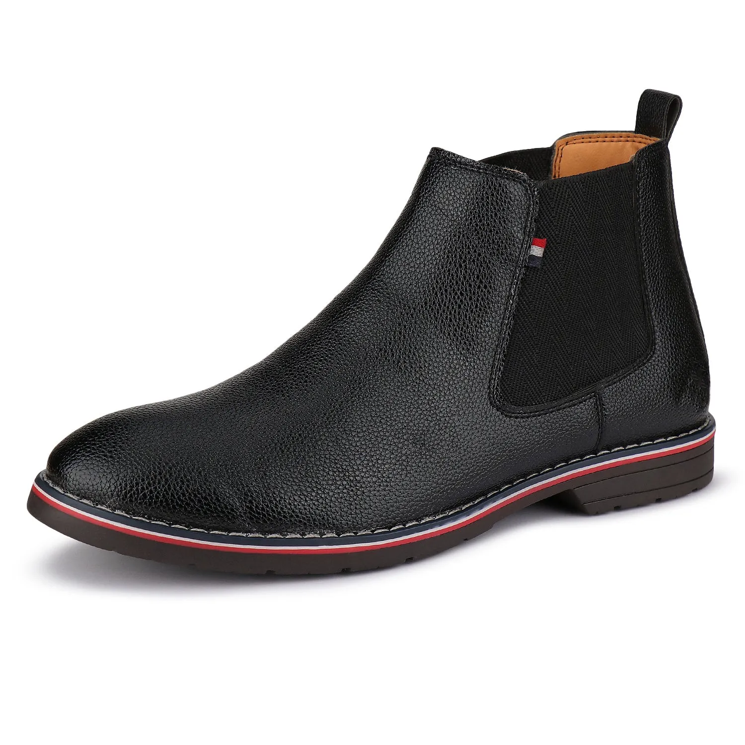 Bersache Lightweight Casual Loafer Walking Shoes For Men (9085-Black)