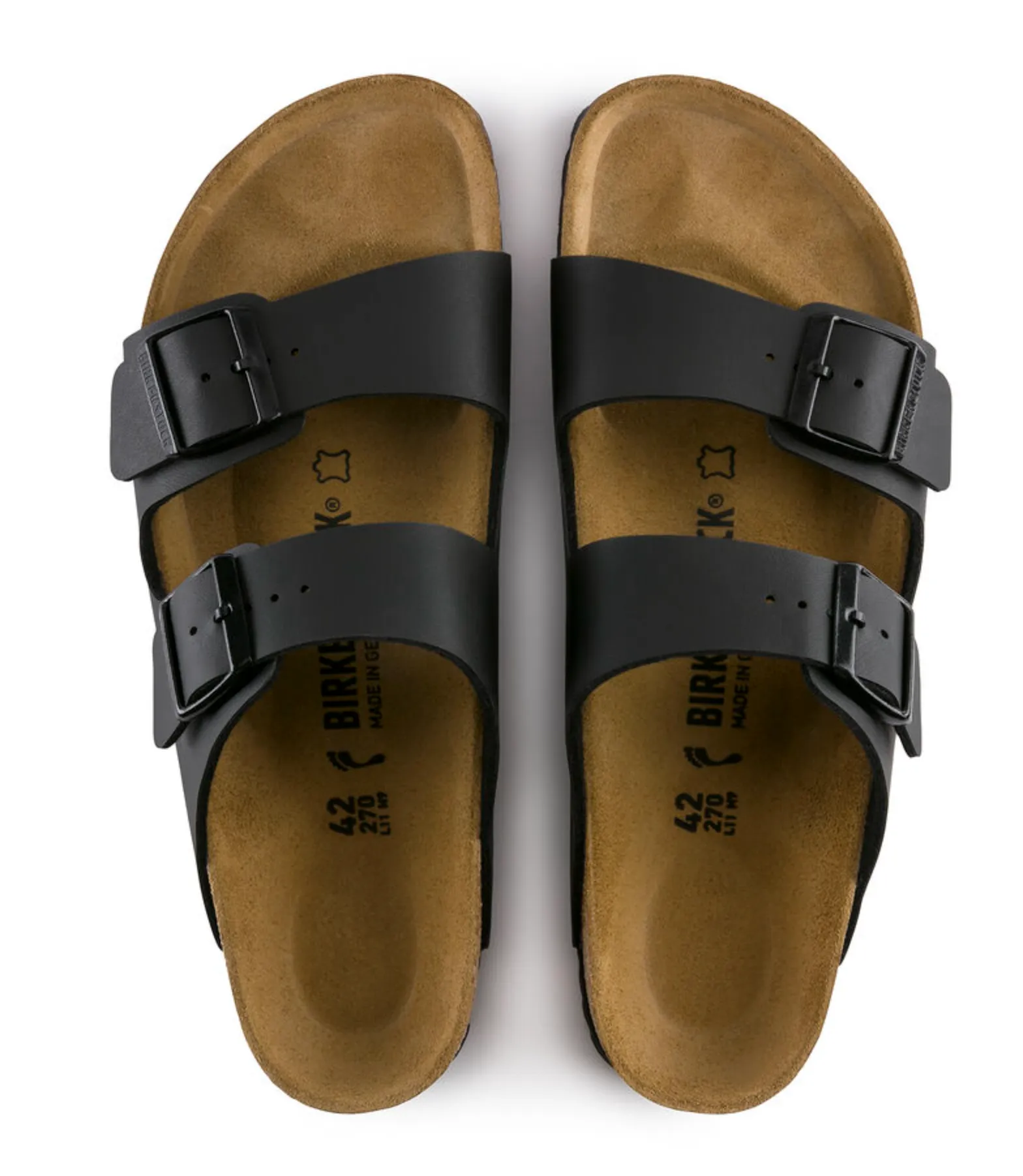 Birkenstocks Arizona Birko-Flor - Black