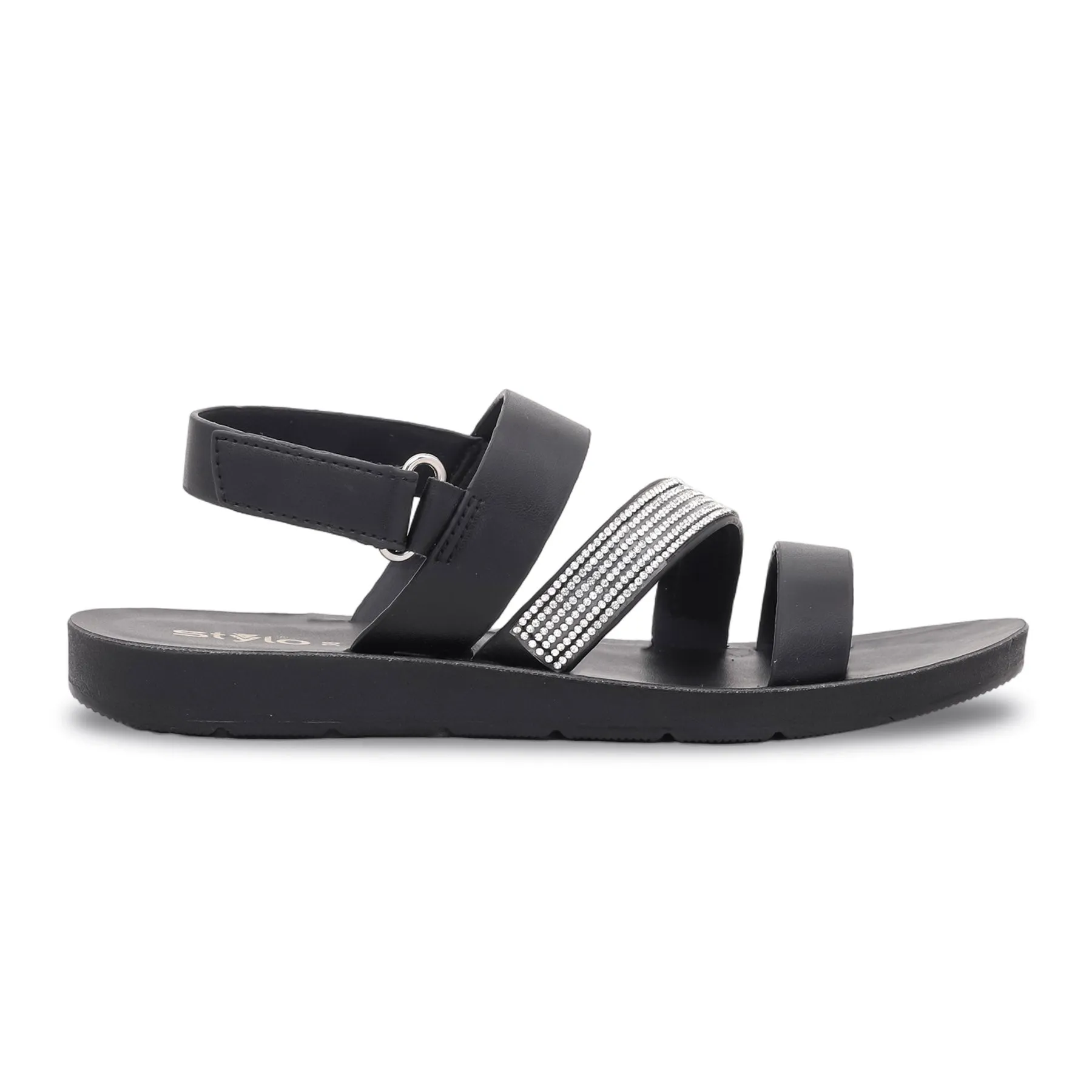 Black Casual Sandal CL5241