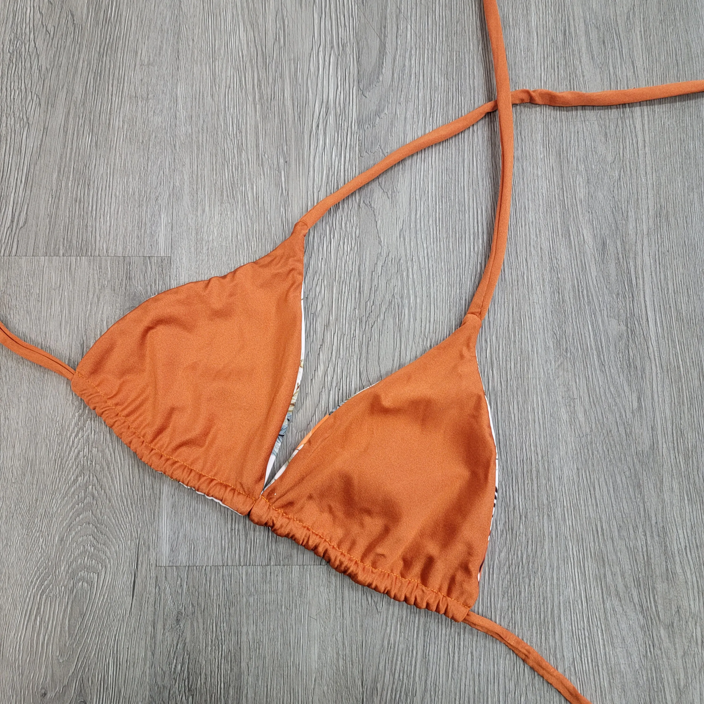 Boho Flores Triangle Top