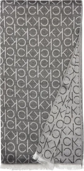 Calvin Klein Womens Soft Everyday Solid Pashmina Chambray Scarf