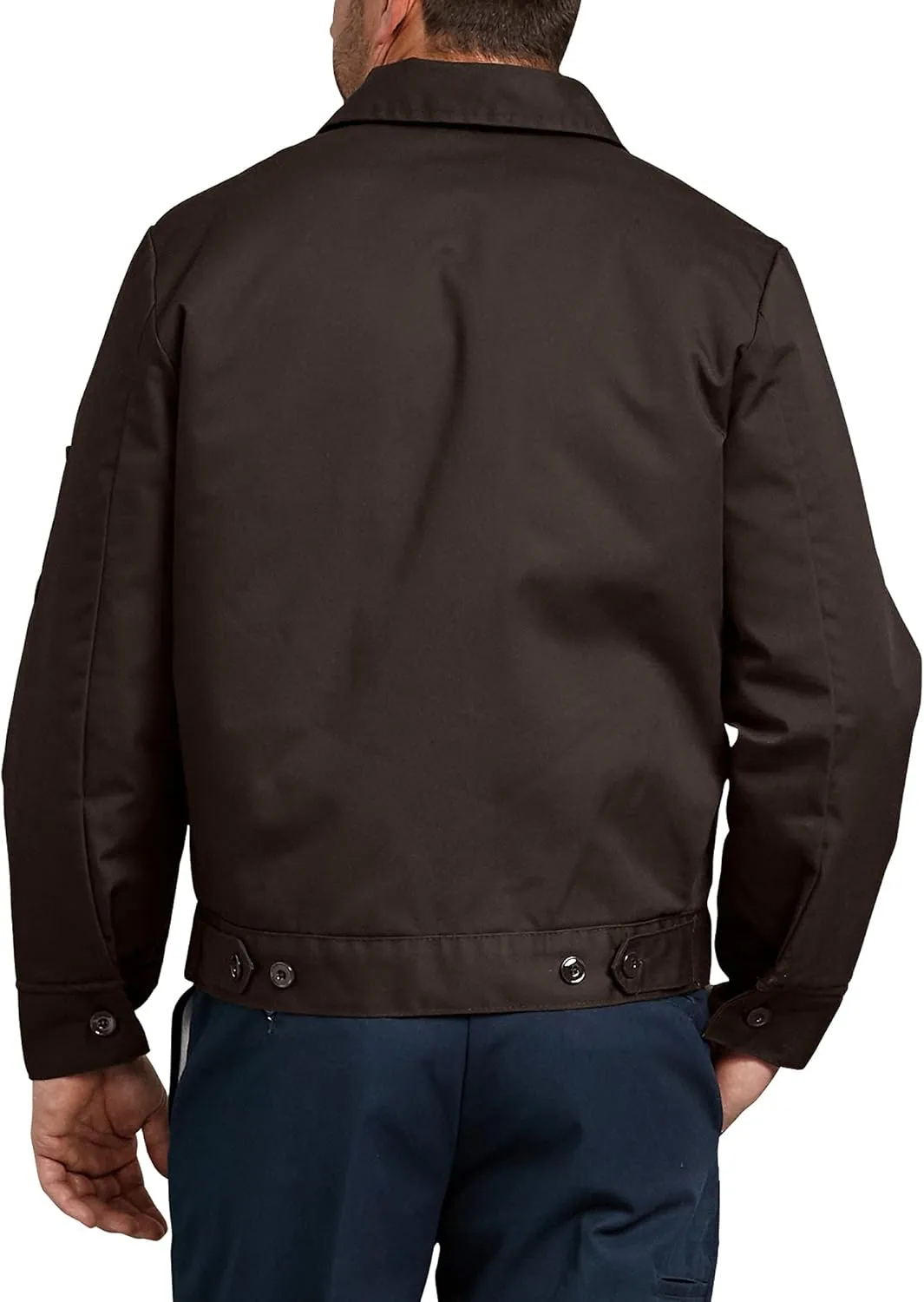 Dickies Mens Full Zip Thermal Lined Fleece Hoodie