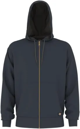 Dickies Mens Full Zip Thermal Lined Fleece Hoodie