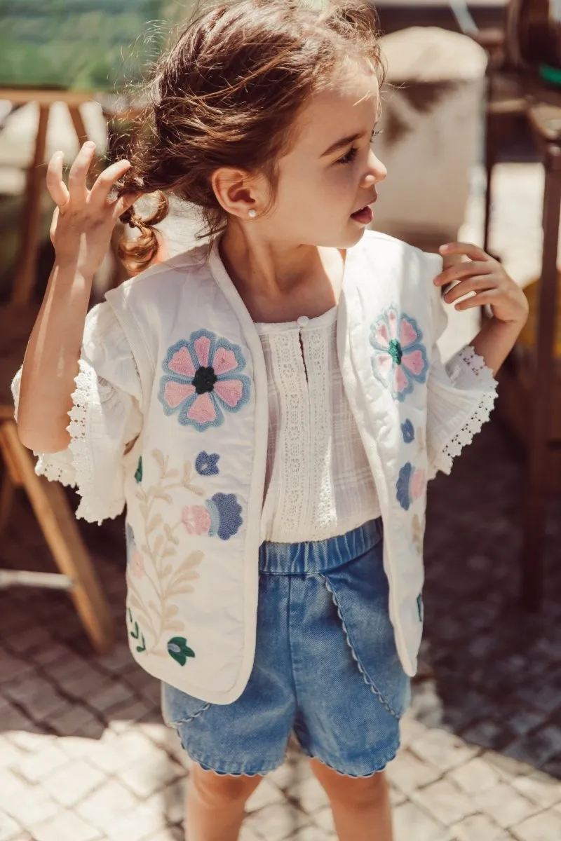 FELIZA LACE TRIM TOP (PREORDER)