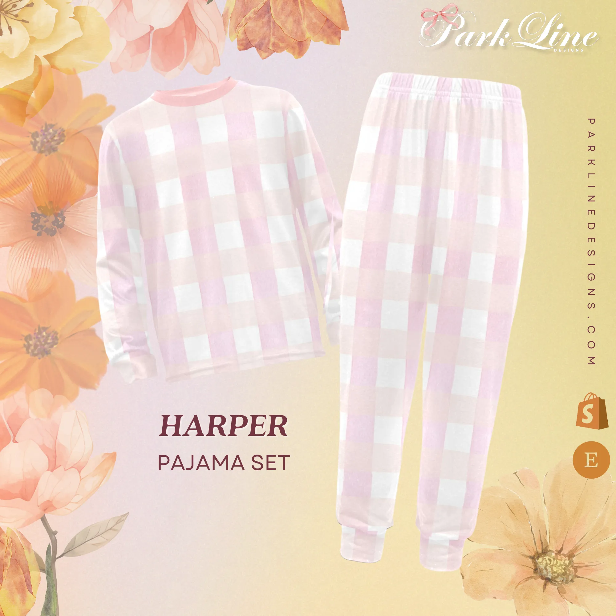 Harper | Pajama Set for Girls | Sweet & Comfortable Sleepwear for Kids