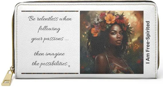 I Am Free-Spirited - wallet