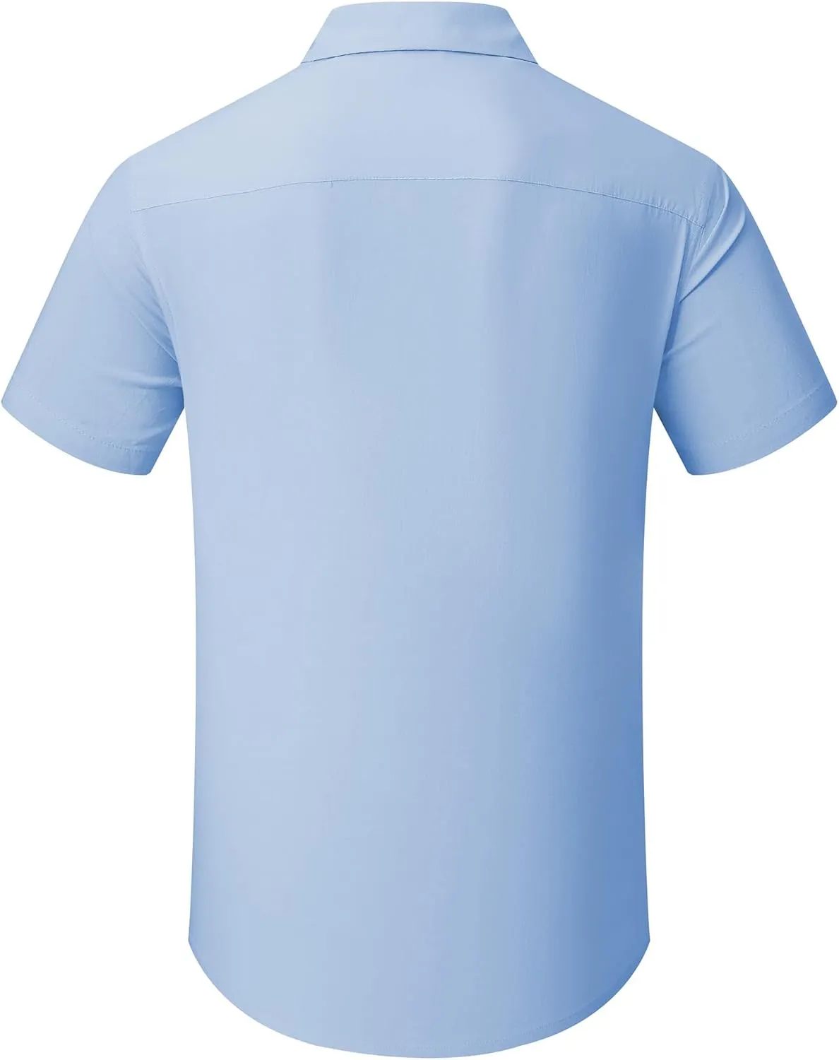 JMIERR Mens Linen Shirts Casual Short Sleeve Button Down Shirts Wrinkle Free Vacation Beach Summer Tops