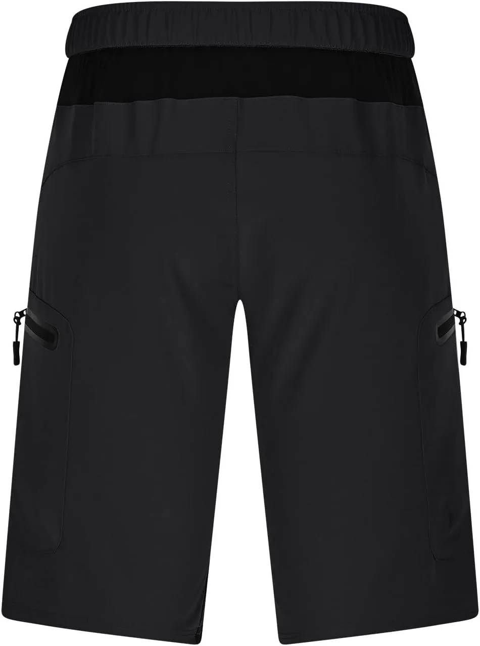 Mens Hiking Cargo Shorts Lightweight Water-Resistant Quick Dry Stretch Shorts for Fishing Tactical Bike Outdoor