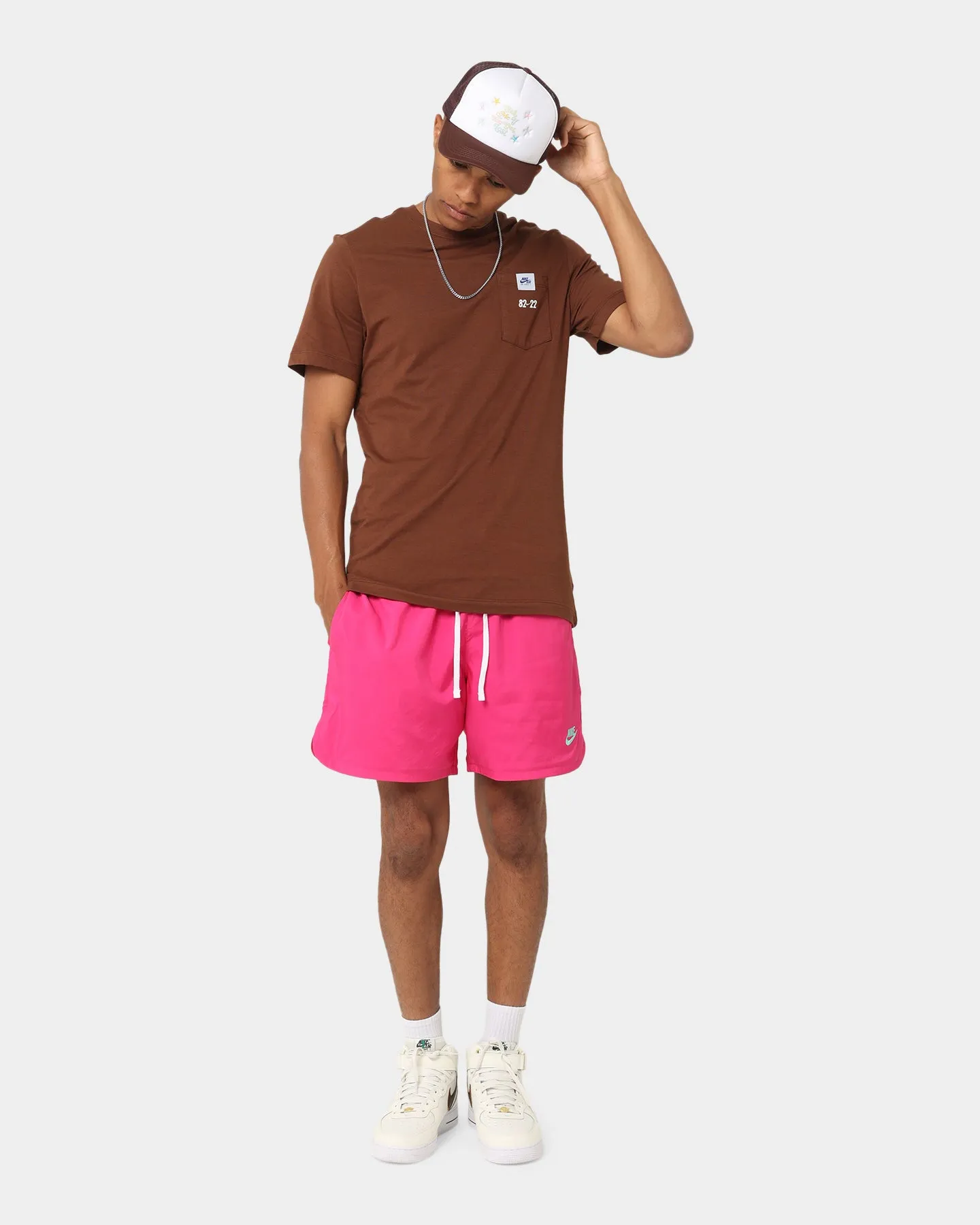 Nike Nike Sportswear AF1 LBR T-Shirt Cacao Wow