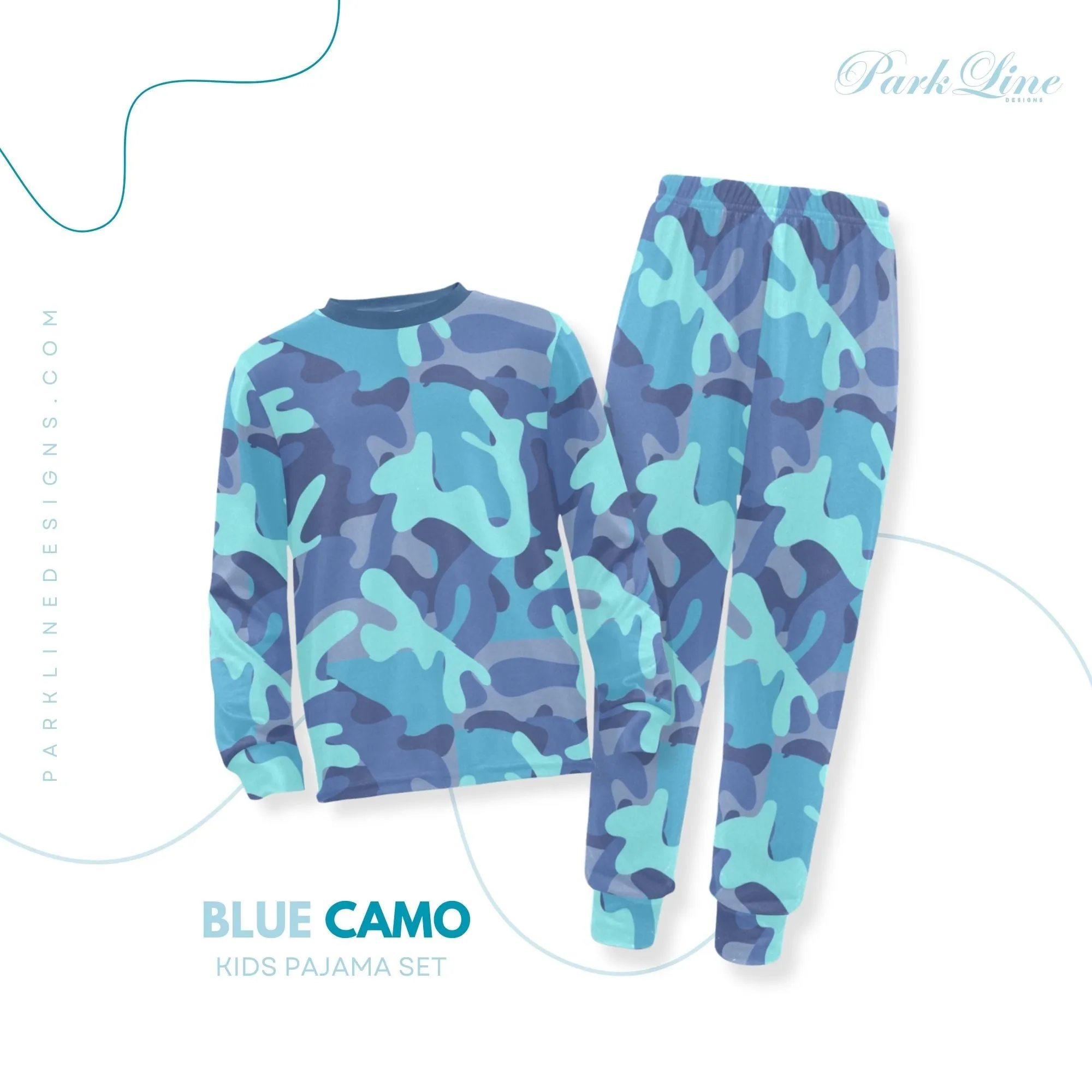 Sail Boat Boys' Pajama Set | Crew Neck Long Pajama Set | Soft Long Sleeve Sleepwear for Lounging and Relaxing
