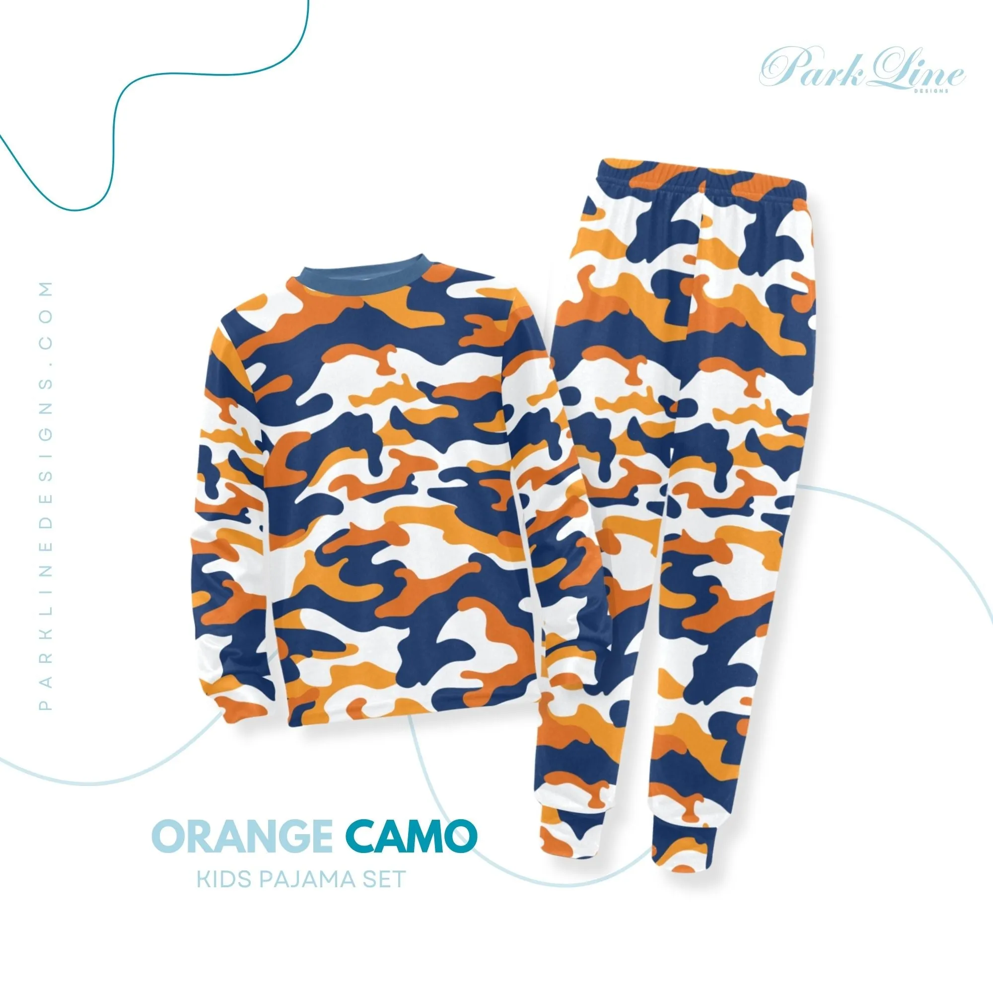 Sail Boat Boys' Pajama Set | Crew Neck Long Pajama Set | Soft Long Sleeve Sleepwear for Lounging and Relaxing