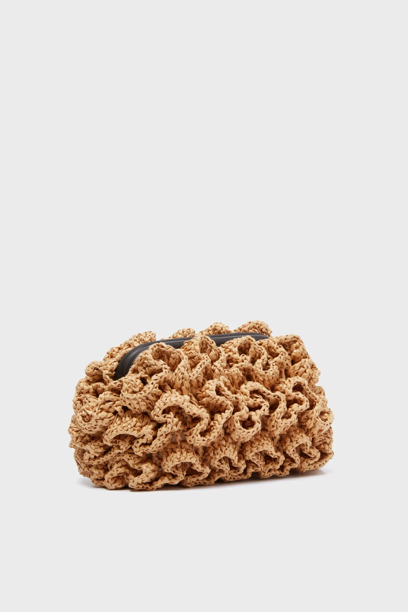 Sand Dahlia Clutch