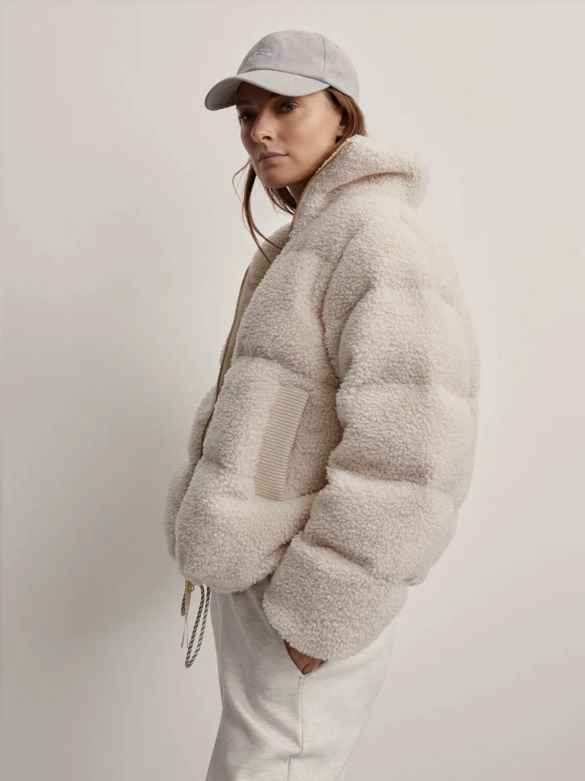 Sandshell Wilkins Sherpa Puffer Jacket