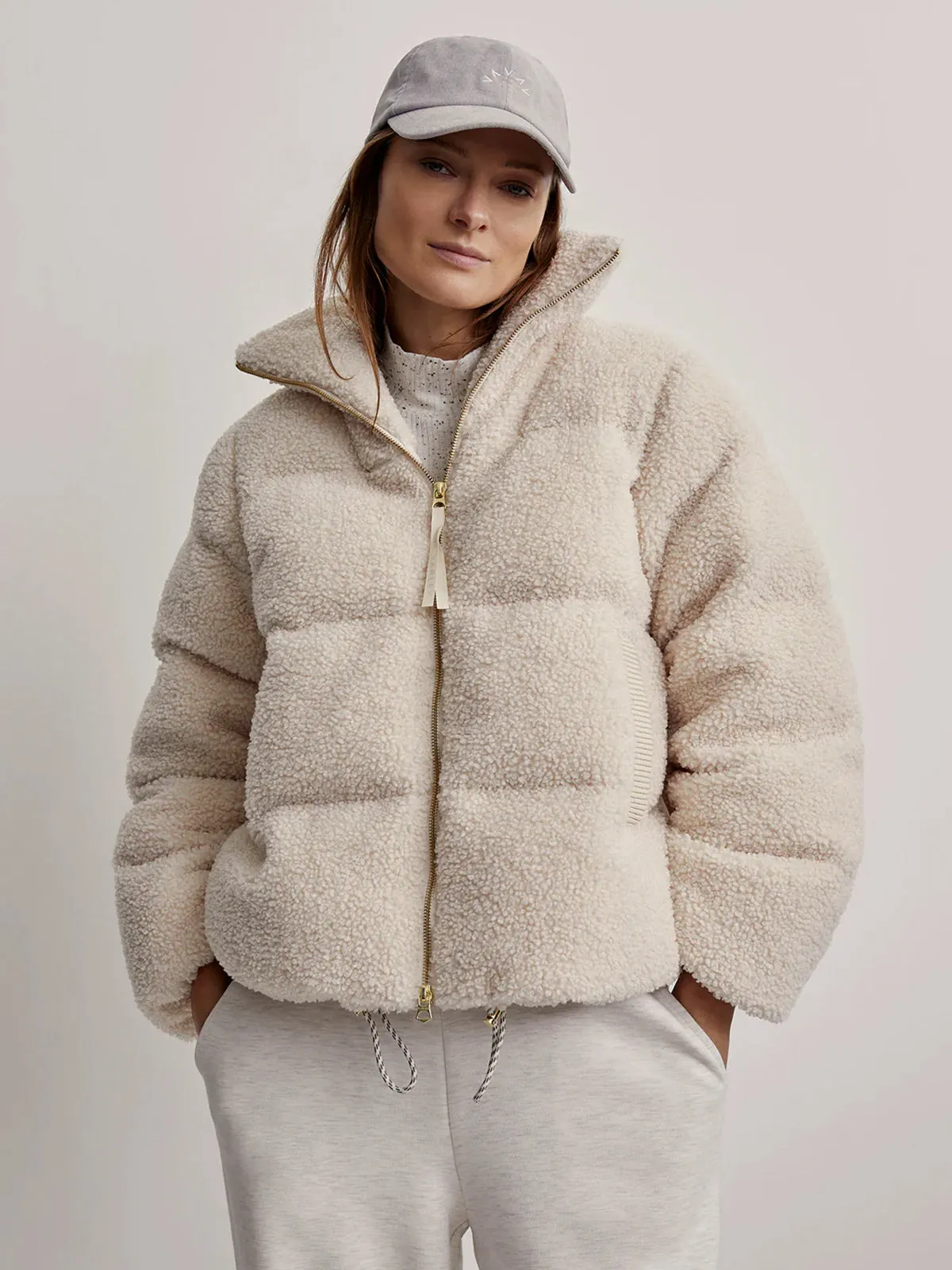 Sandshell Wilkins Sherpa Puffer Jacket