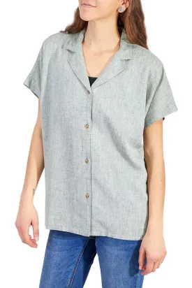 Silver Camp Collar Shirt