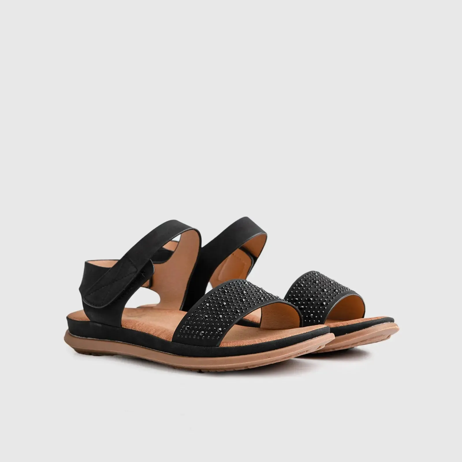 Soft Style Irish Sandal 01476 Black