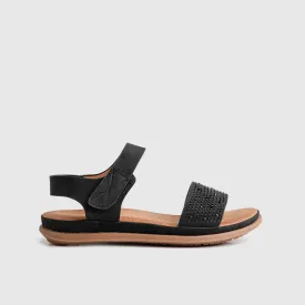 Soft Style Irish Sandal 01476 Black