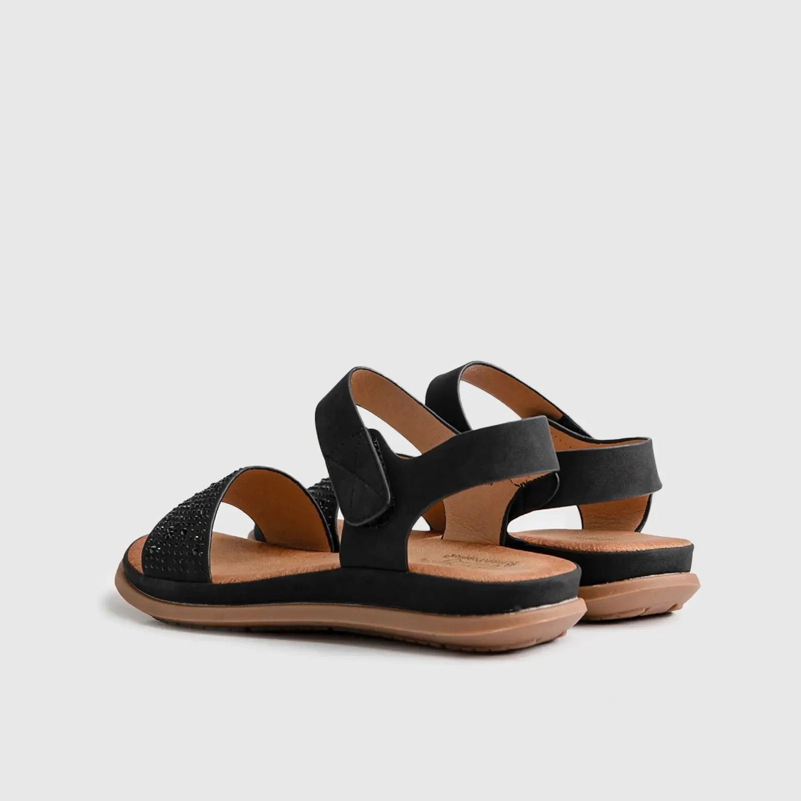 Soft Style Irish Sandal 01476 Black