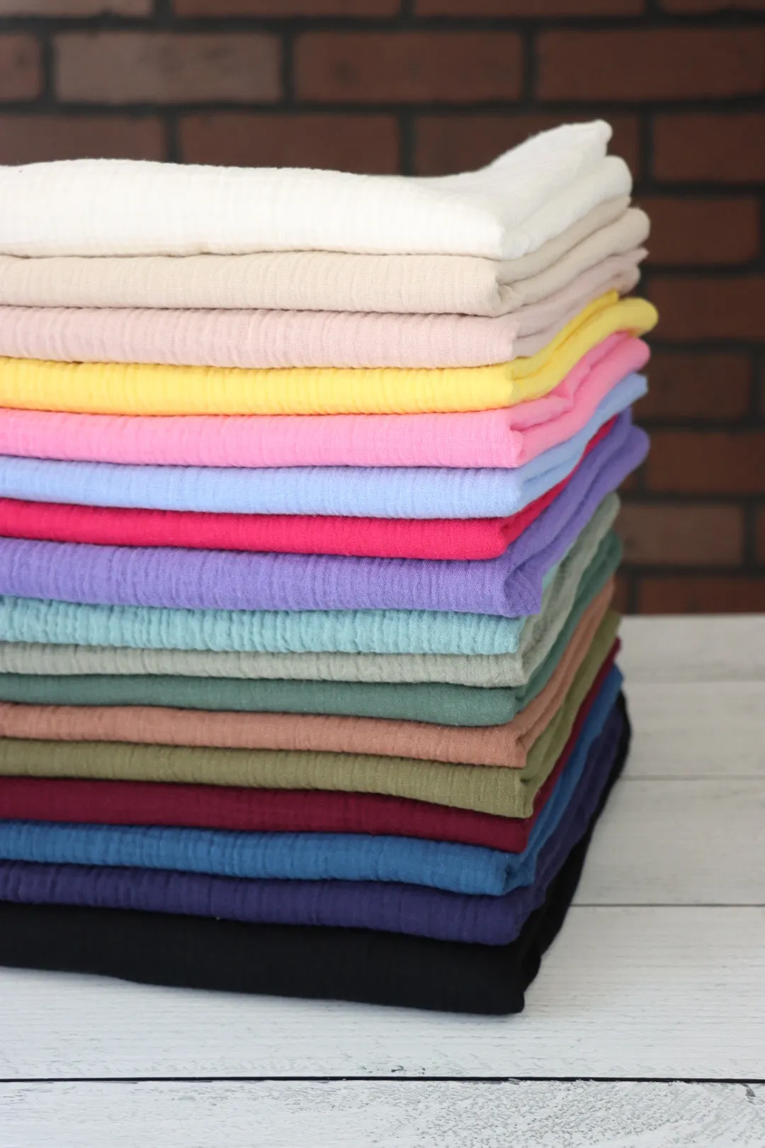 Taffy Pink Cotton Double Gauze