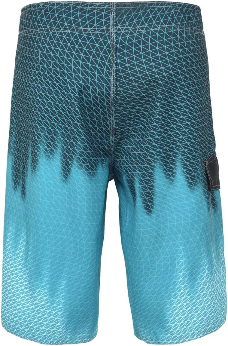 unitop Men's Swim Trunks Beachwear Quick Dry Hawaiian Printed