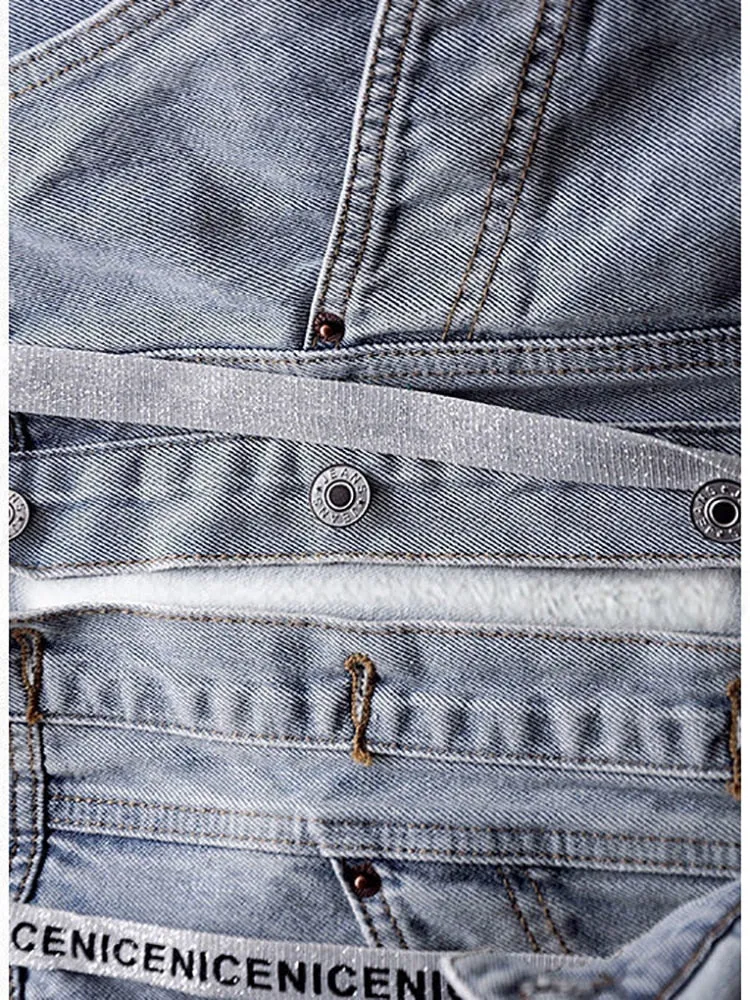 Winter Women Jean Jacket Pockets Button Soft Hooded Warm Outerwear Hooded Fashion Slim Denim Coats Female