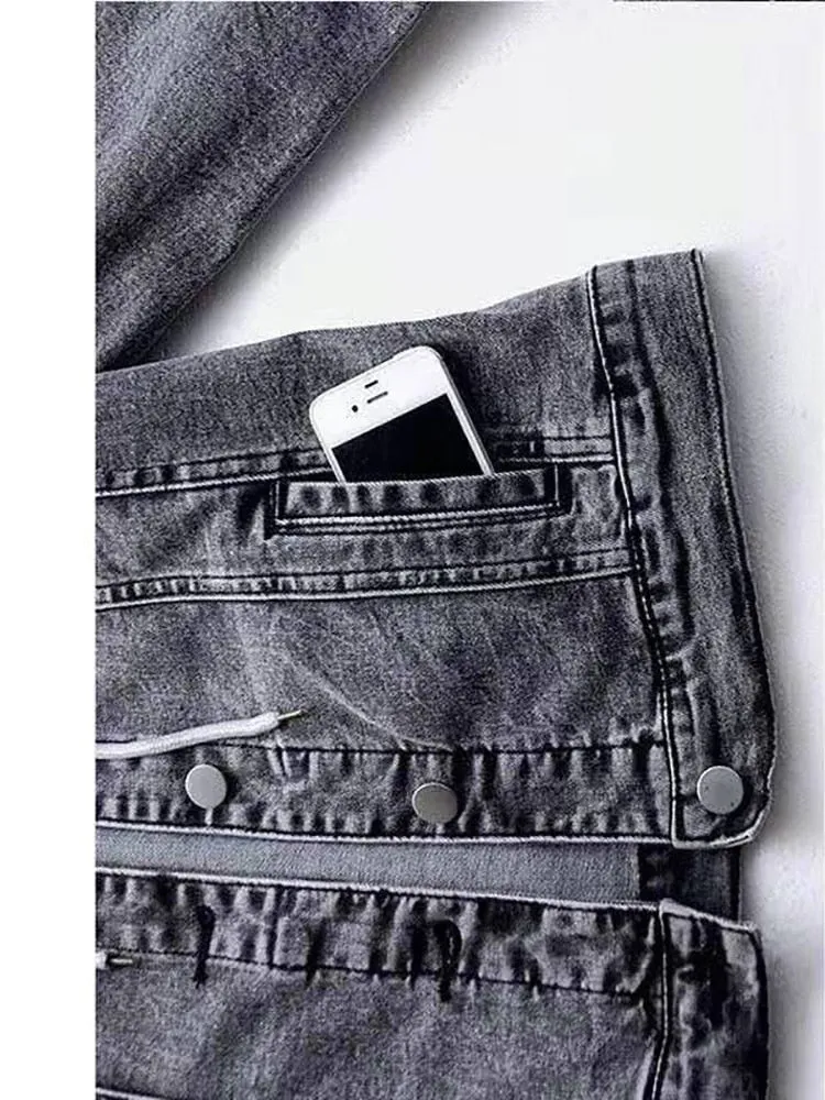 Winter Women Jean Jacket Pockets Button Soft Hooded Warm Outerwear Hooded Fashion Slim Denim Coats Female